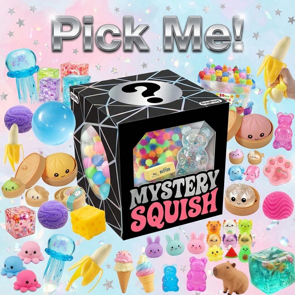Mystery Box Blind Bag - Kotak Misteri Lembut dan Lucu –