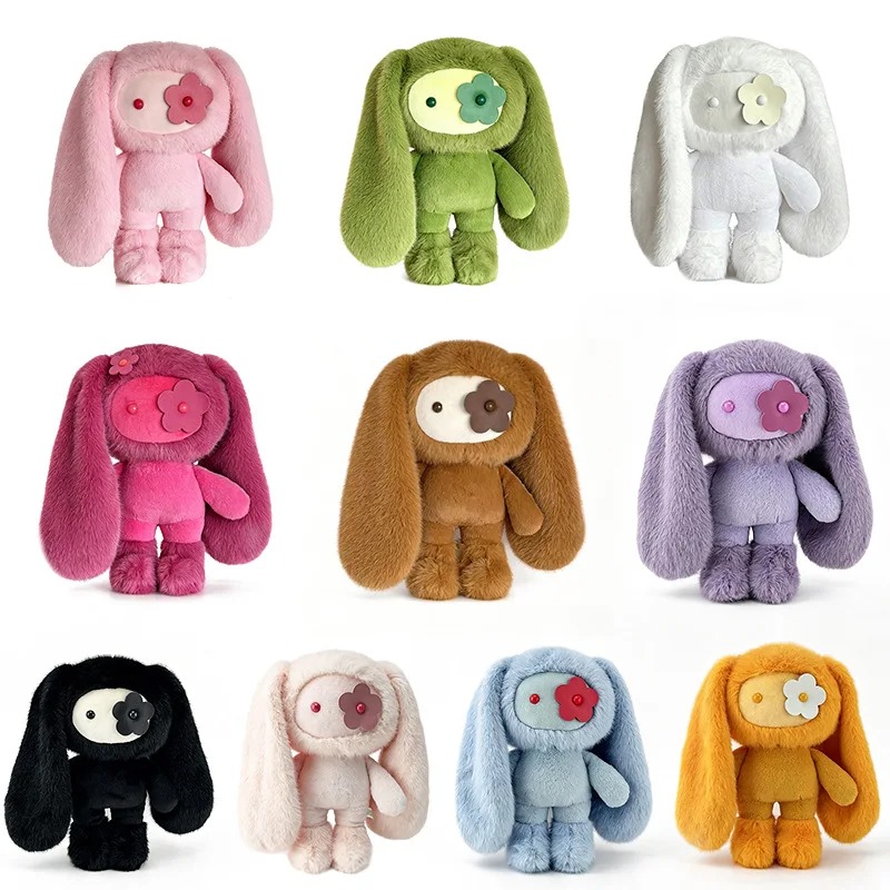 Vinyl Figure Blank - Boneka Kelinci Juju Lucu 30Cm Boneka