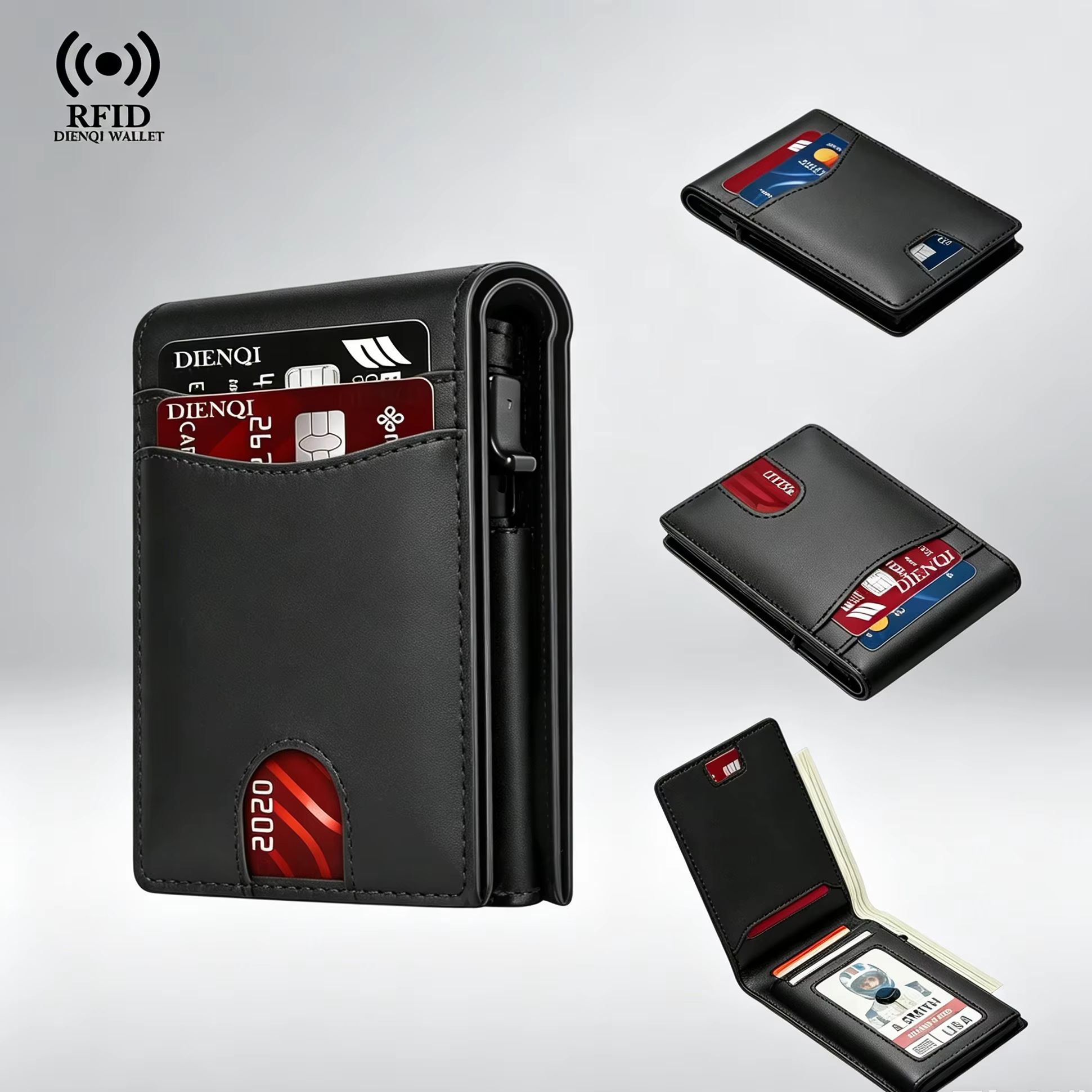 Card Top Loader - Dompet Pria Saku Tempat Kartu Kredit