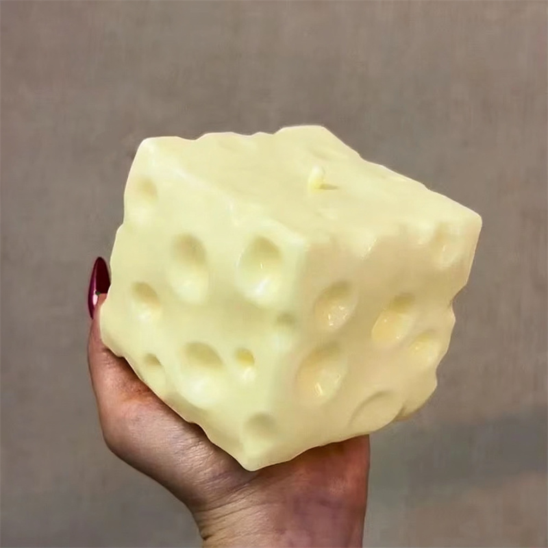 Fidget Cube Original - Bola Stres Jumbo Cheese Cube, Bola