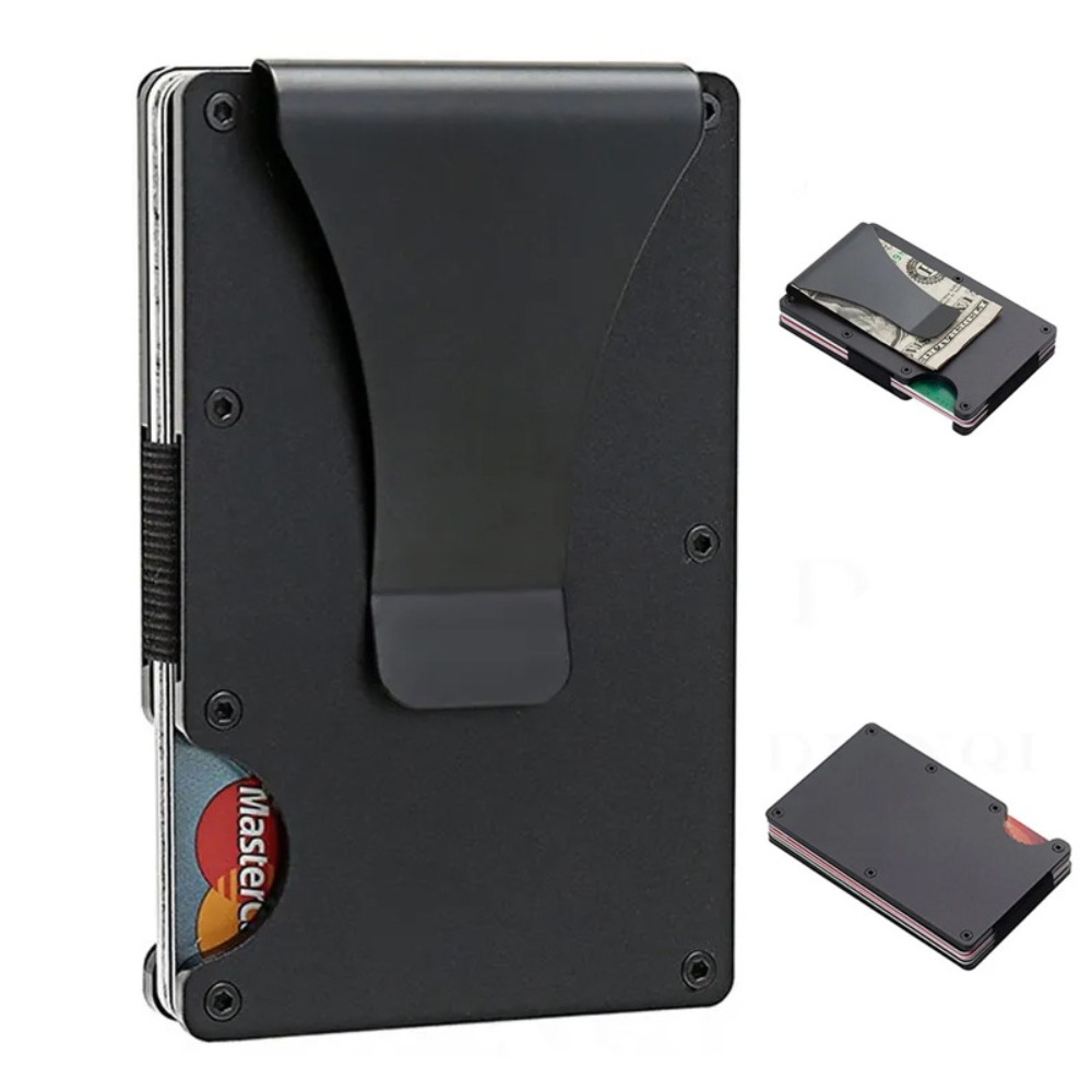 Card Top Loader - Tempat Kartu Pemblokir RFID dari Paduan