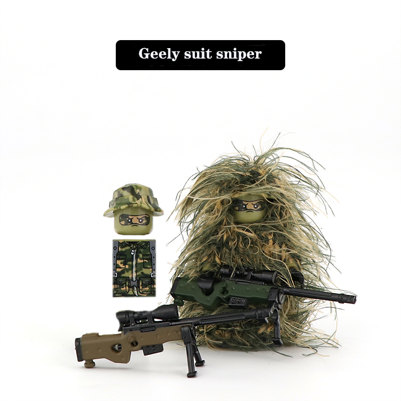 Seri Militer Figur Tentara Blo - Lego Minifigure Holder ulasan dan harga