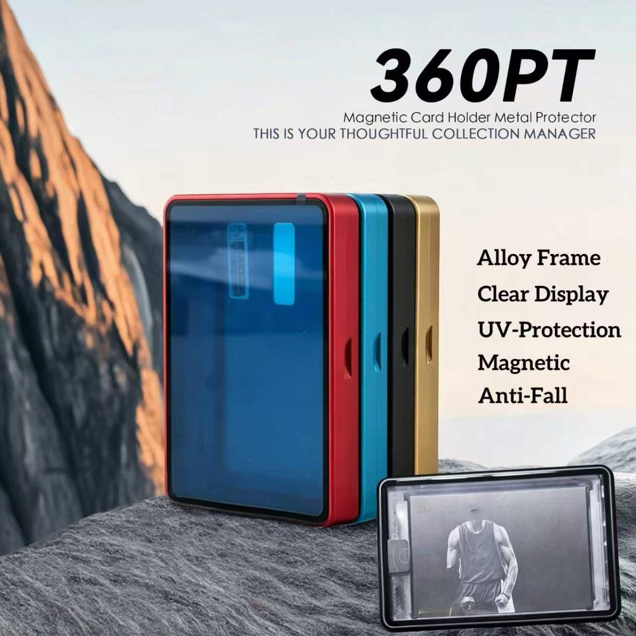 Kotak Display Kartu Magnetik d - Graded Card Display ulasan dan harga