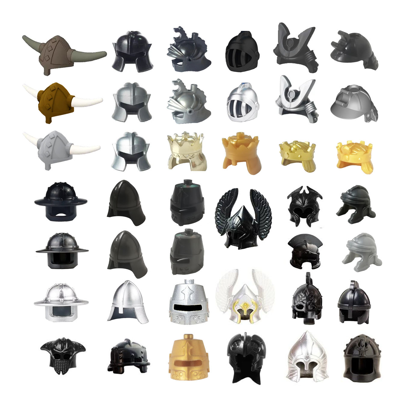 Viking topi Bullhorn usia baja - Lego Minifigure Holder ulasan dan harga