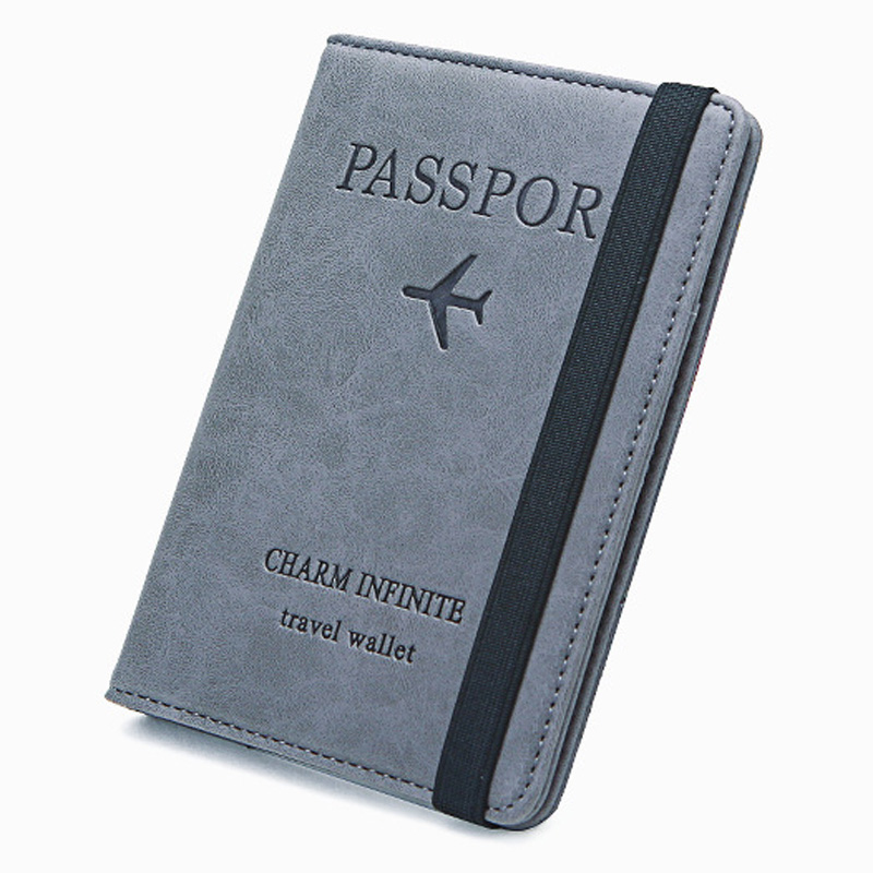 Tempat Paspor Kulit PU Uniseks - Card Top Loader ulasan dan harga