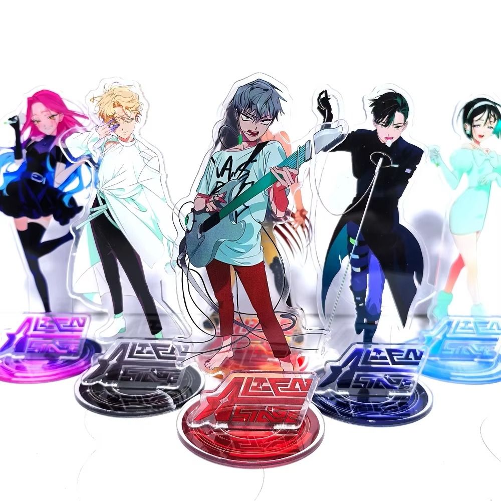 Stand Akrilik Alien Kawaii Luk - Action Figure Stand ulasan dan harga