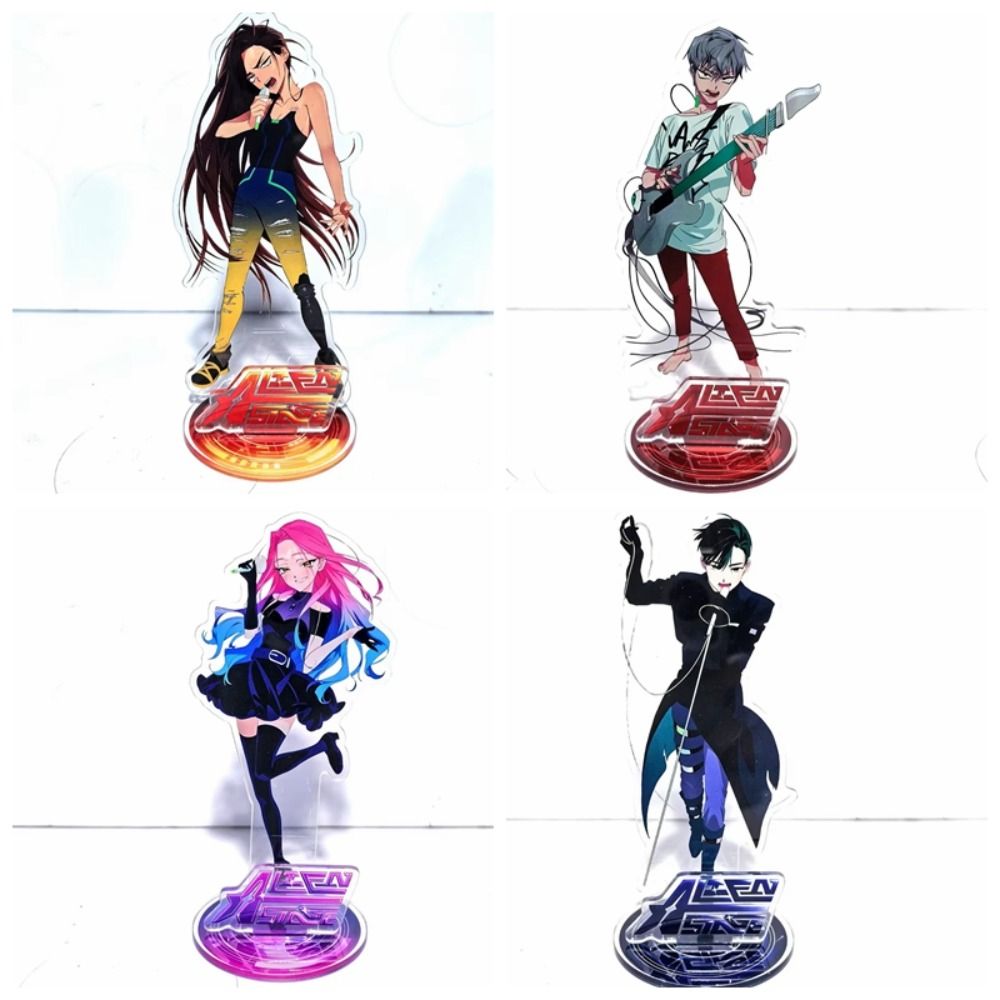 Stand Akrilik Alien Kawaii Luk - Action Figure Stand ulasan dan harga