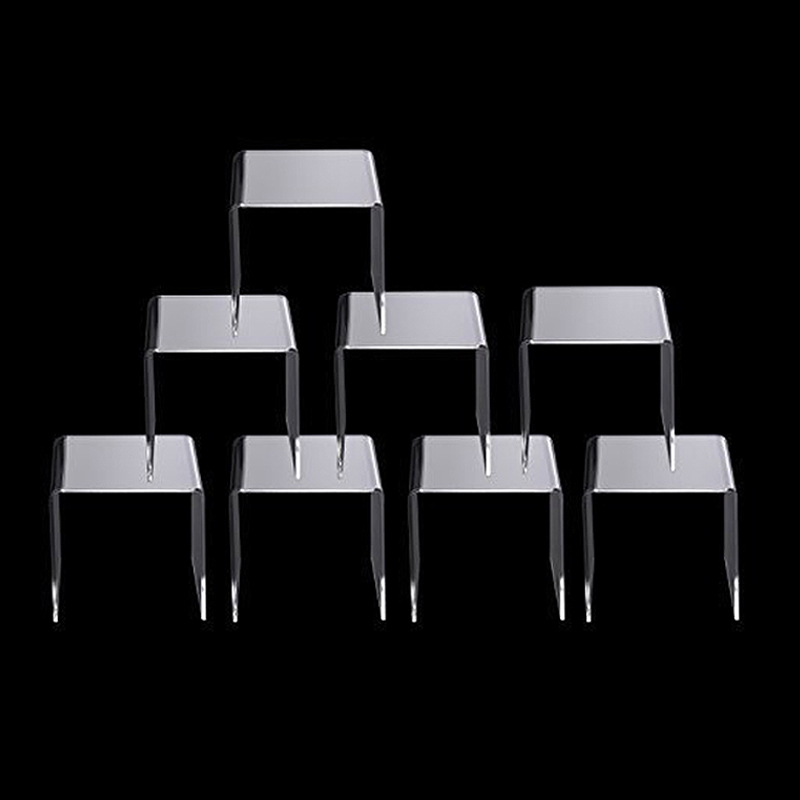 Penyangga peninggi layar akril - Pop Display Shelf ulasan dan harga