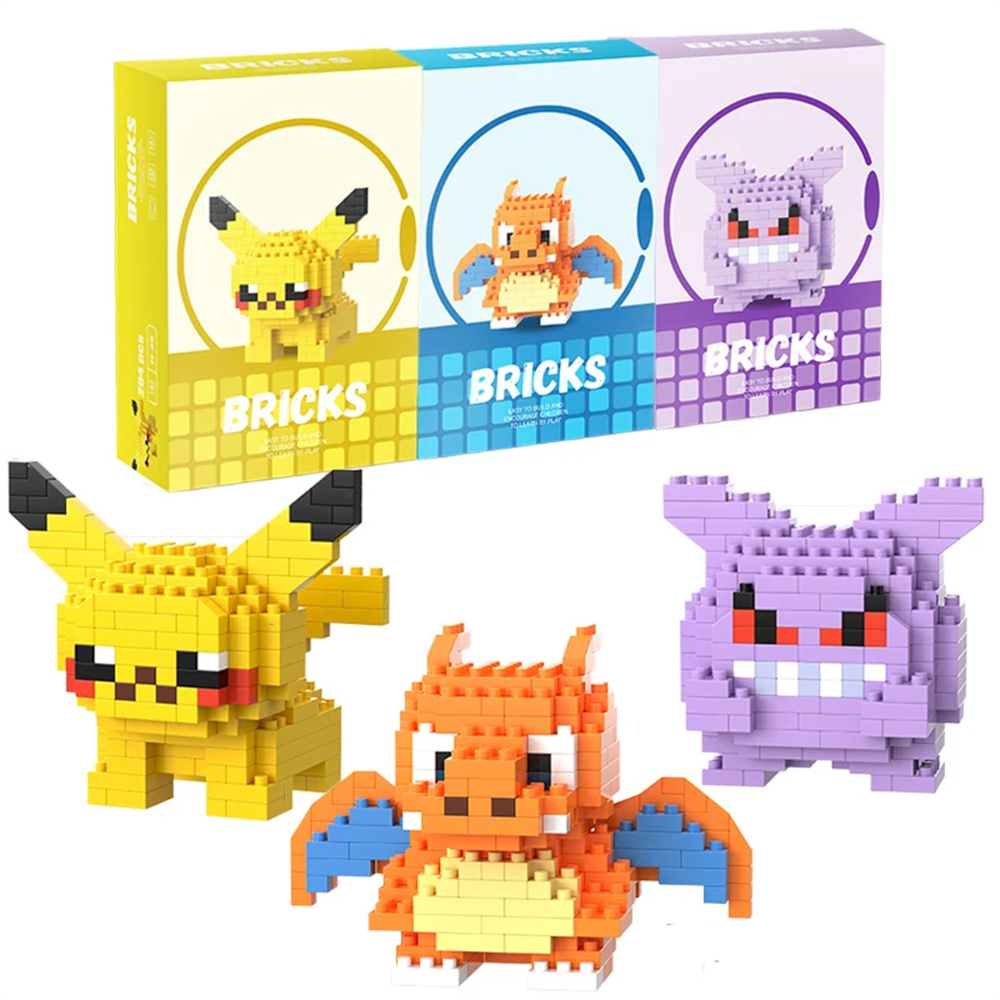 Blok Bangunan Mikro Pokemon Pi - Building Block Mini ulasan dan harga