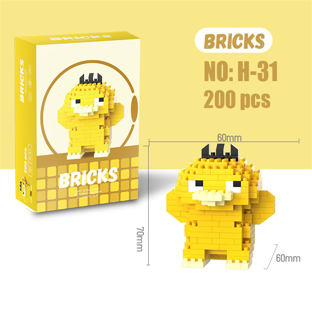 Blok Bangunan Mikro Pokemon Pi - Building Block Mini ulasan dan harga