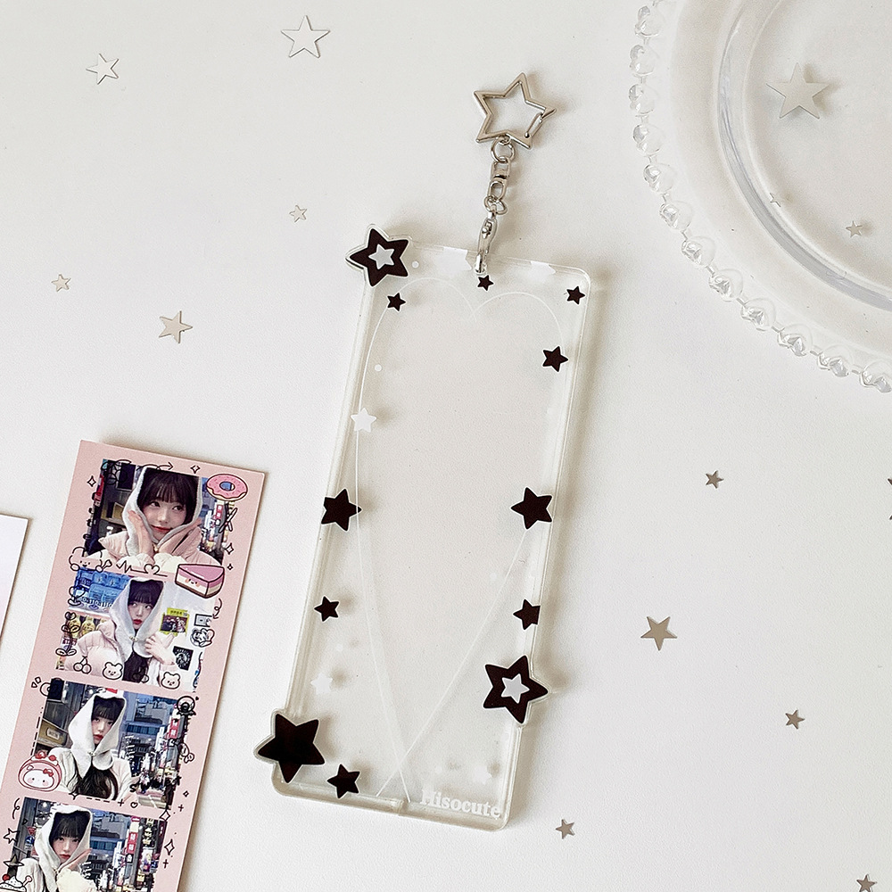 Ins Wind Star Life Set Kartu E - Display Case Acrylic ulasan dan harga