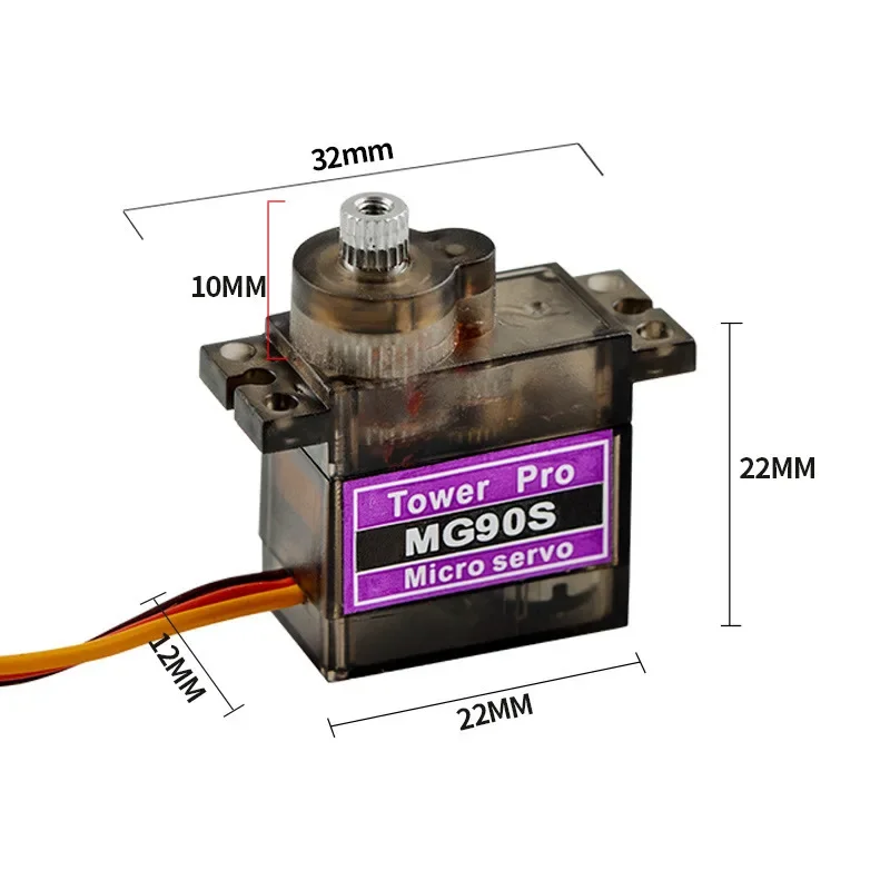 SG90/MG90S 9G Servo Digital Mi - Model Airplane Plastic ulasan dan harga