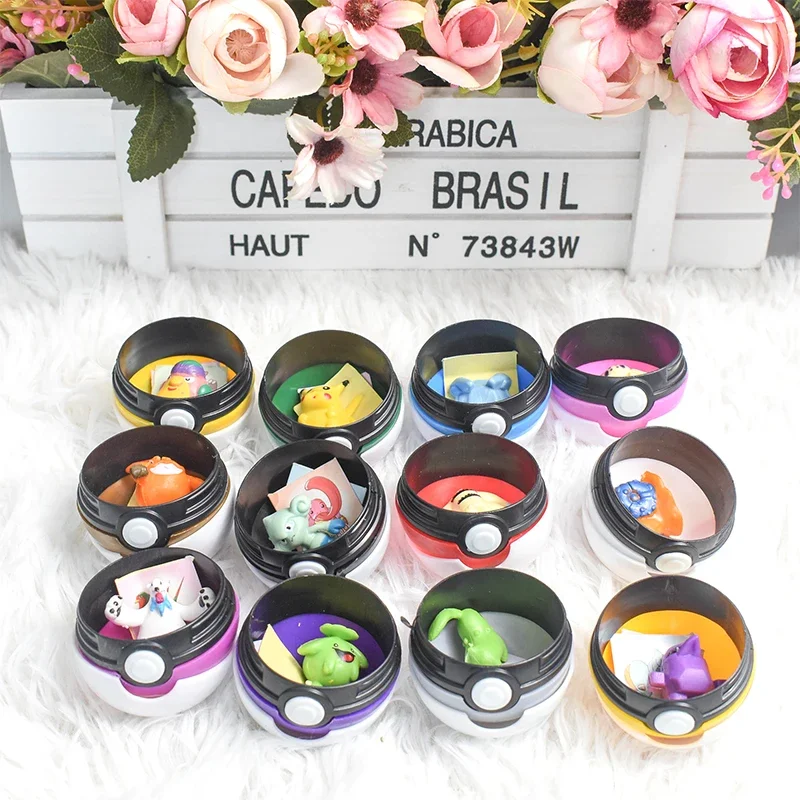 Figur Pokemon 12 Buah/Set Bola - Vinyl Figure Blank ulasan dan harga