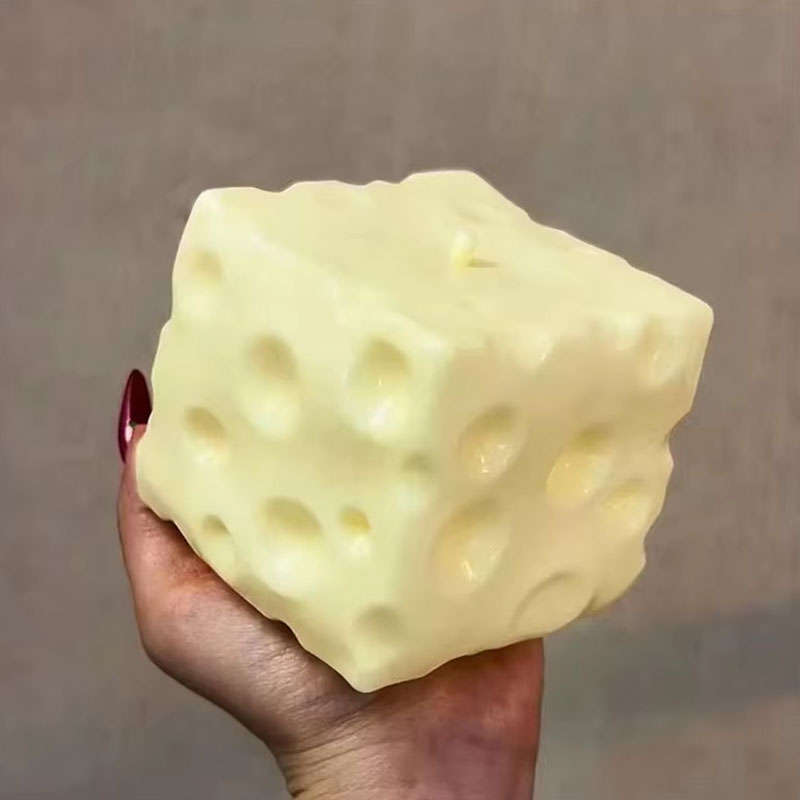 ◑ Bola Stres Jumbo Cheese Cube - Fidget Cube Original ulasan dan harga