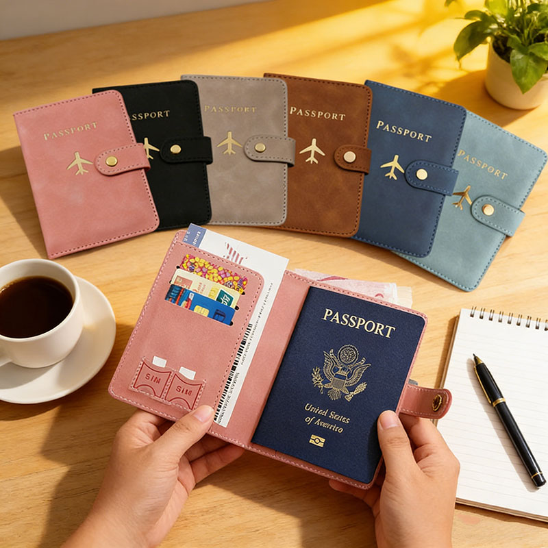 Dompet Kulit Penutup Paspor un - Card Top Loader ulasan dan harga