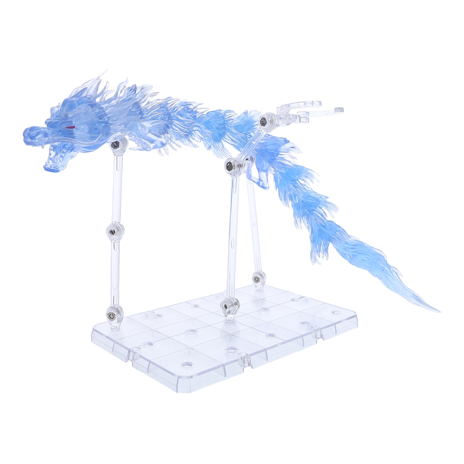 1Set Bagian Efek Naga Plastik  - Action Figure Stand ulasan dan harga