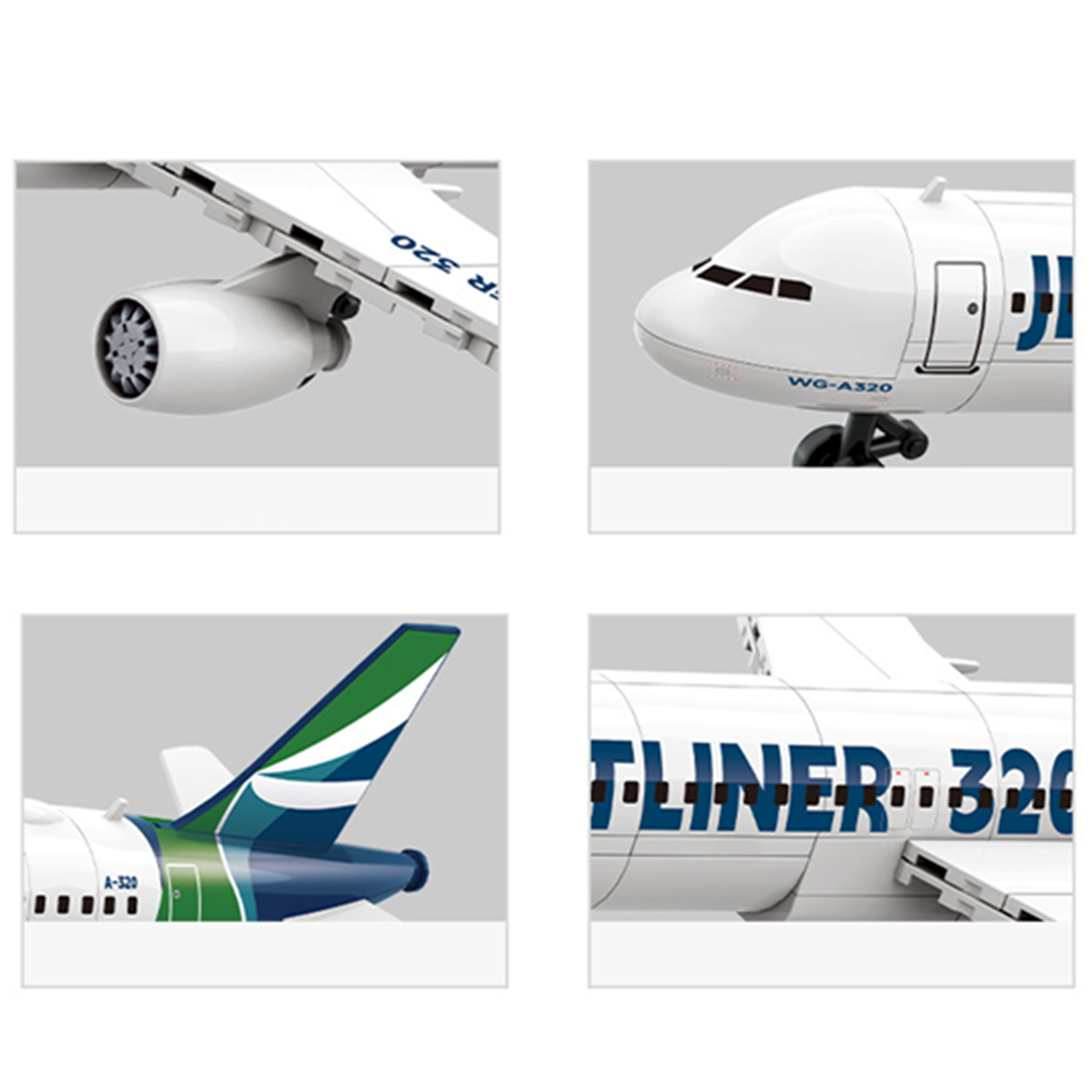 Model Pesawat Terbang A320, Pe - Model Airplane Plastic ulasan dan harga