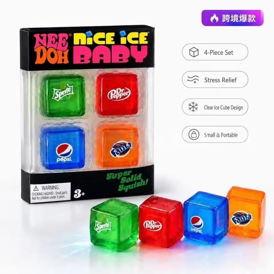 Mainan Squishy Needoh Mini Nic - Fidget Cube Original ulasan dan harga