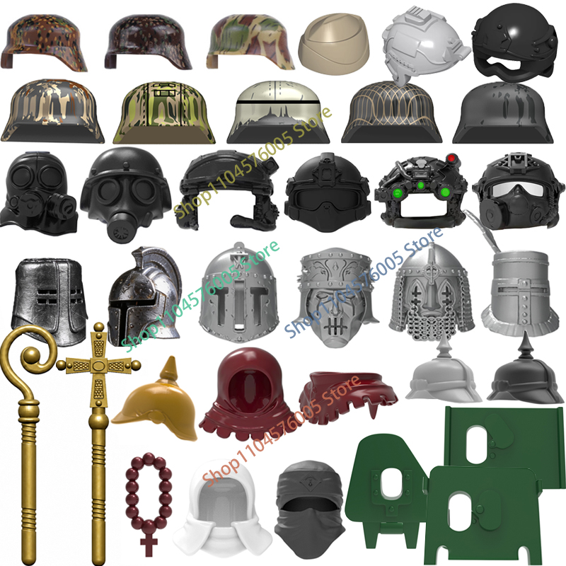 Figur MOC Bagian Tubuh Blok Ba - Lego Minifigure Holder ulasan dan harga
