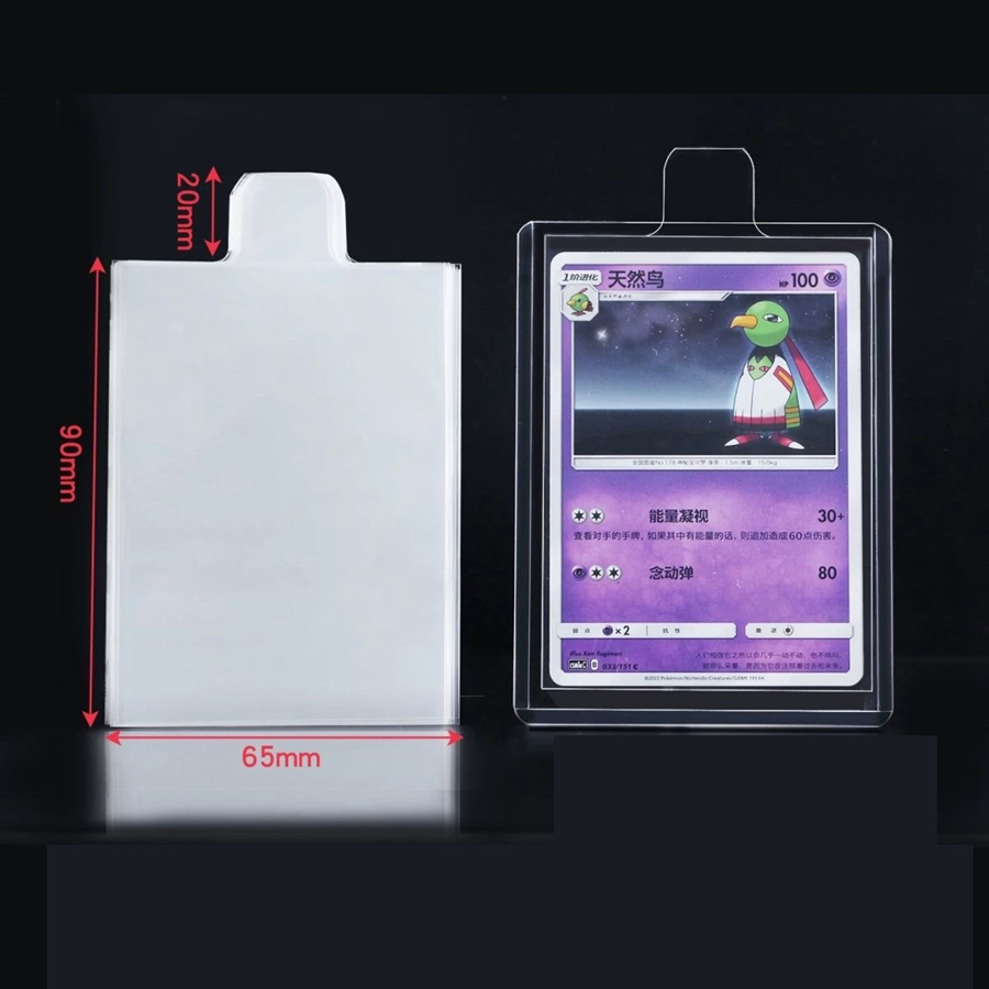 100pcs 65*90mm Pelindung Kartu - Card Penny Sleeve ulasan dan harga